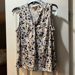 Calvin Klein suit separate size M multicolored top with black,blue, yellow, pink